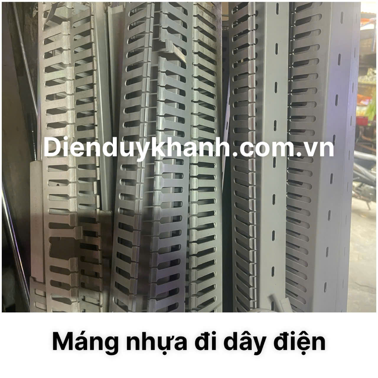 Máng nhựa đi dây điện